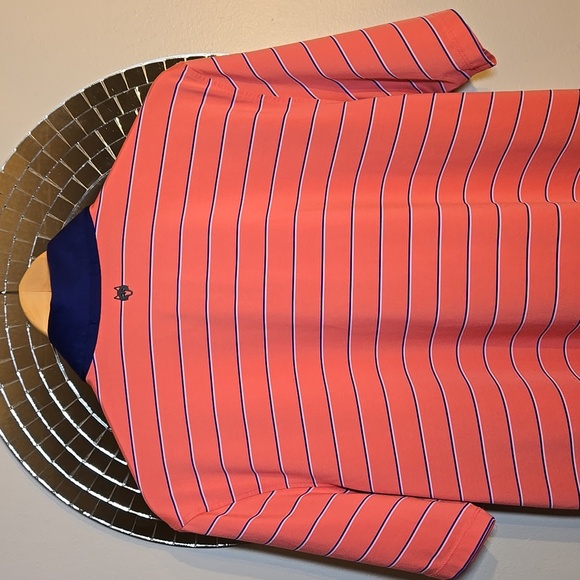 Greyson Golf Melstrand Polo Striped Strech Moisture Wicking Shirt NWOT - Picture 8 of 12